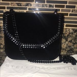 Large Stella McCartney Falabella Box Velvet Bag